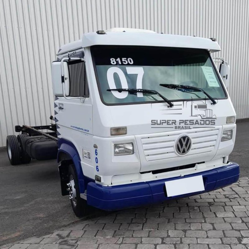 Caminhão VOLKWAGEN 8150e CHASSI Ano 2007