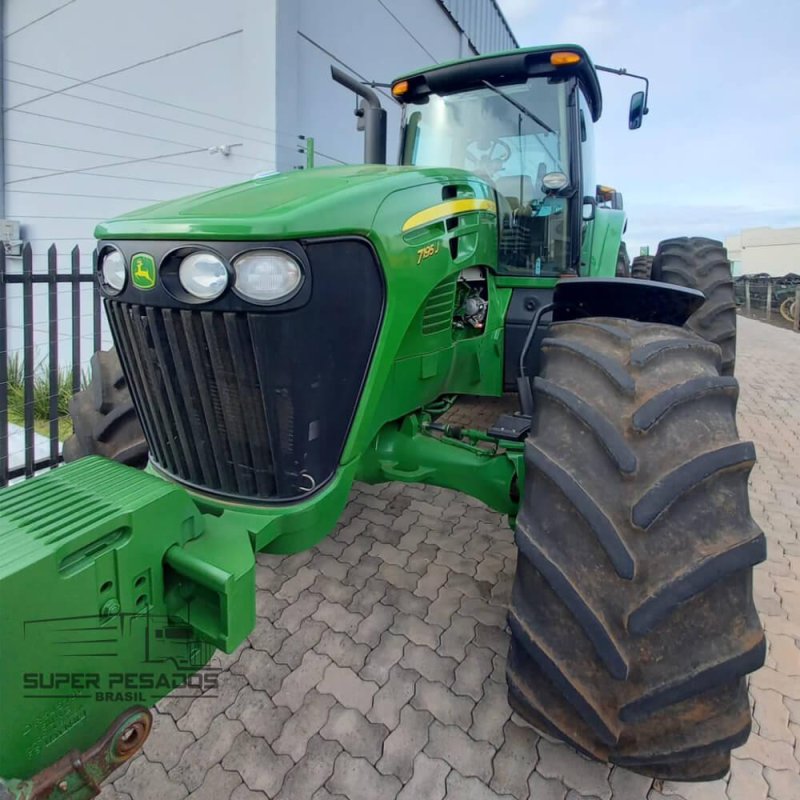 Trator JOHN DEERE 7195J FILIPADO Ano 2016