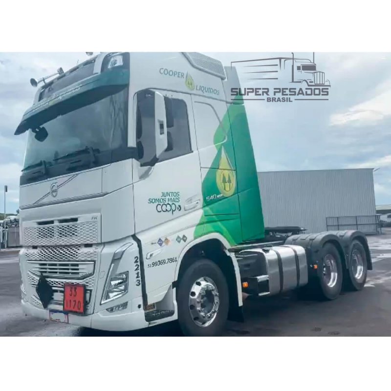 Caminhão VOLVO FH540 GLOBETROTTER 6X4 Ano 2022 