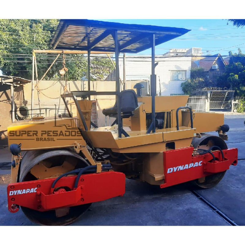 Rolo Compactador DYNAPAC CC21 Ano 1991