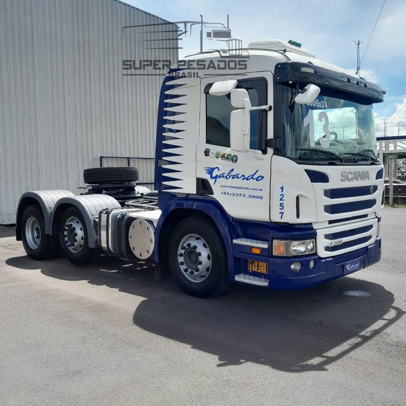 Caminhão SCANIA P360 6x2/4 BI-DIRECIONAL Ano 2012/2013