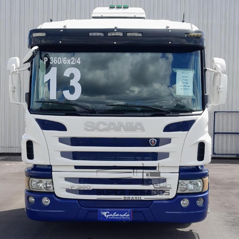 Caminhão SCANIA P360 6x2/4 BI-DIRECIONAL Ano 2012/2013