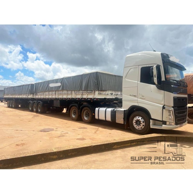 Caminhão VOLVO FH540 6X4 2019/2020 + Carreta FACHINI Bitrenzão