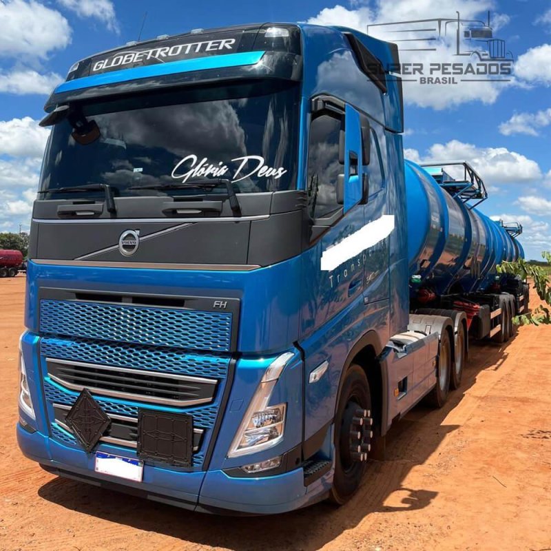 Conjunto VOLVO FH 540 6x4 2024 + RODOTREM TANQUE 2025