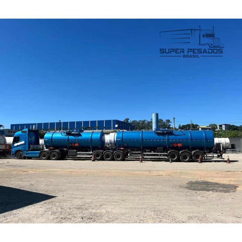 Conjunto VOLVO FH 540 6x4 2024 + RODOTREM TANQUE 2025