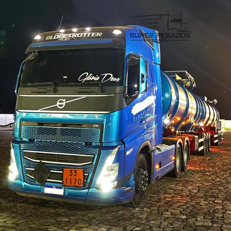 Conjunto VOLVO FH 540 6x4 2024 + RODOTREM TANQUE 2025