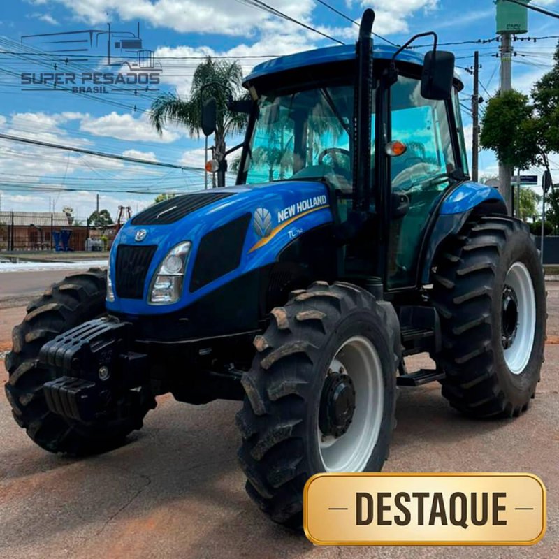 TRATOR AGRÍCOLA NEW HOLLAND TL75 ANO 2017