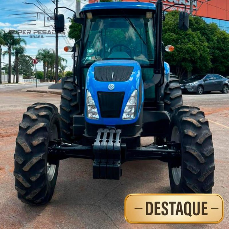 TRATOR AGRÍCOLA NEW HOLLAND TL75 ANO 2017