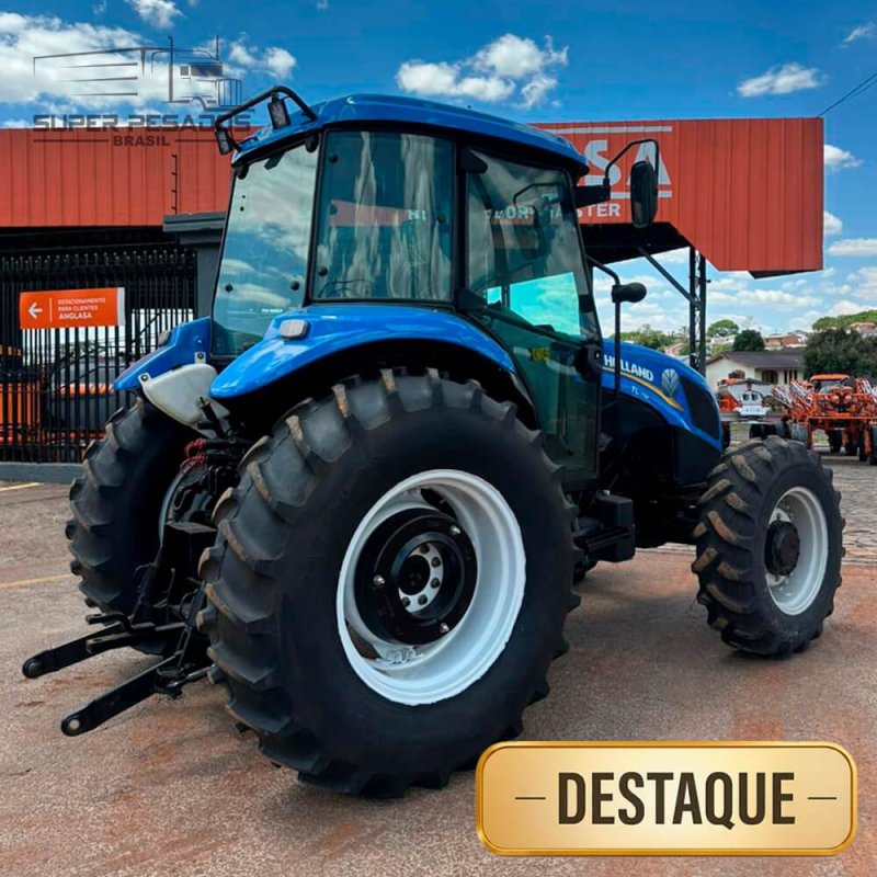 TRATOR AGRÍCOLA NEW HOLLAND TL75 ANO 2017