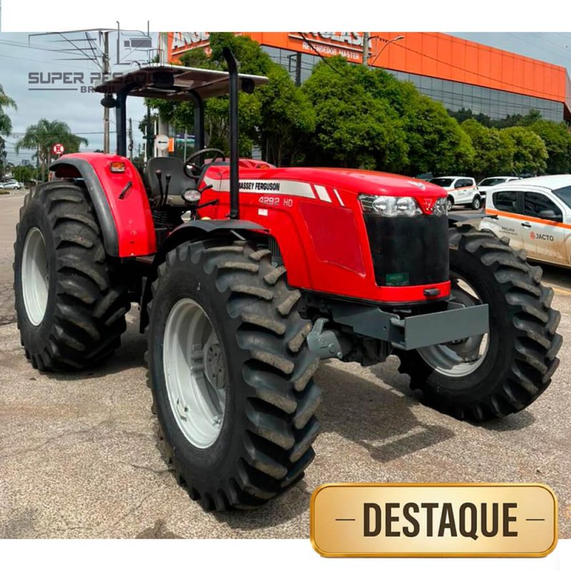 TRATOR MASSEY FERGUSON 4292 HD ANO 2017