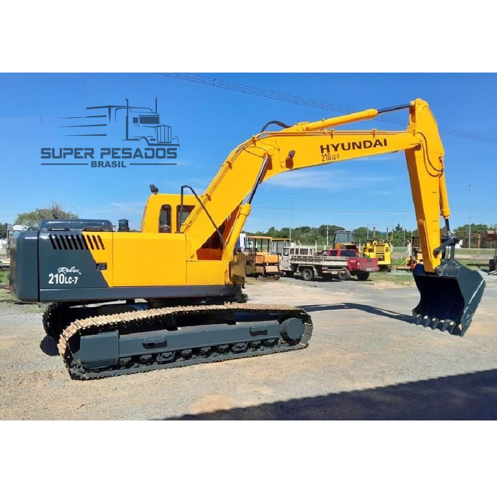 ESCAVADEIRA HIDRÁULICA HYUNDAI R210LC-7 Ano 2008