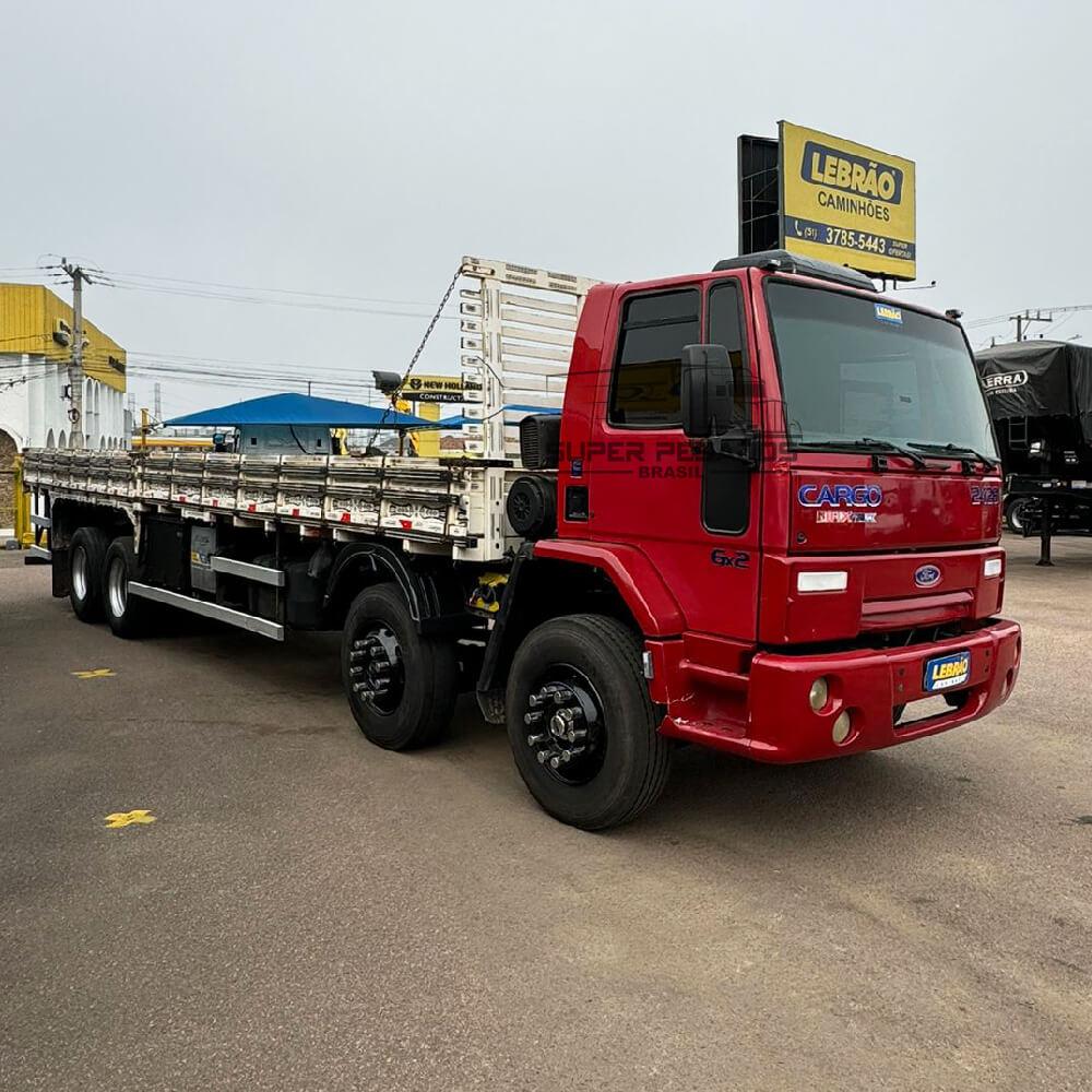 Caminhão FORD CARGO 2428 6X2 BITRUCK CARROCERIA Ano 2010