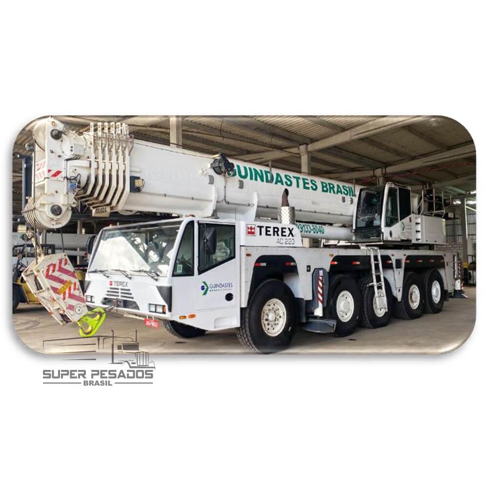 Guindaste Rodoviário TEREX AC 200T Ano 2007 