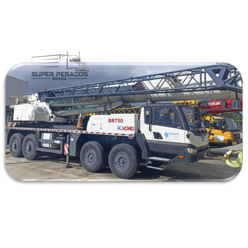 Guindaste Rodoviário XCMG BR750 PJQ2535 Ano 2015
