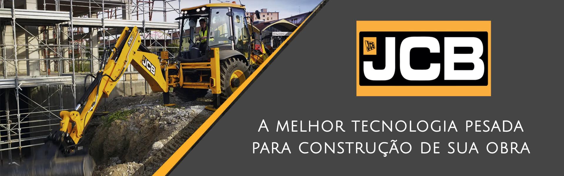 JCB, a marca referência em tecnologia construtiva pesada!